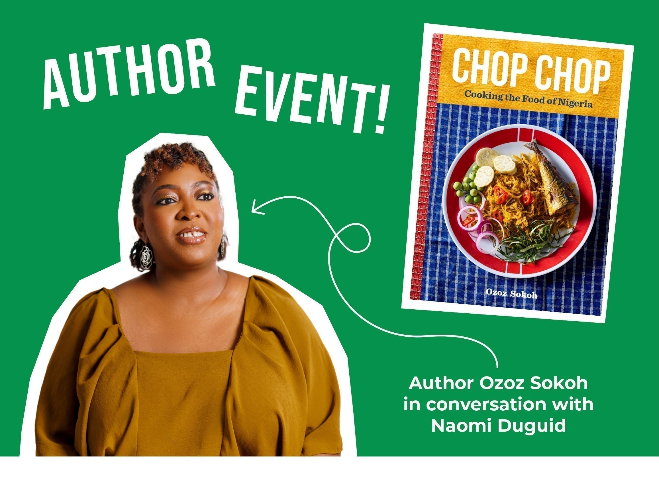 Chop Chop Author Event