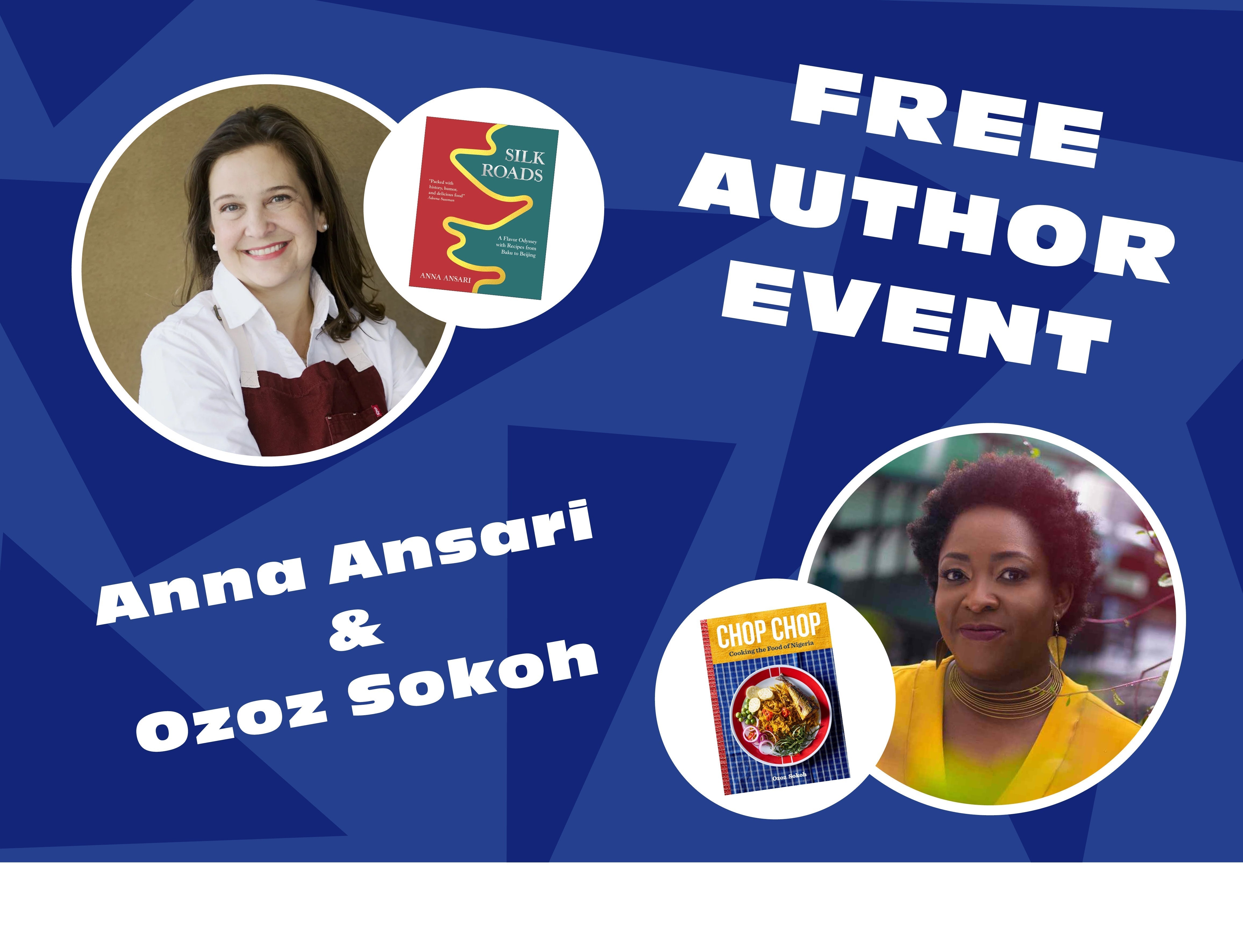 Anna Ansari & Ozoz Sokoh Author Event