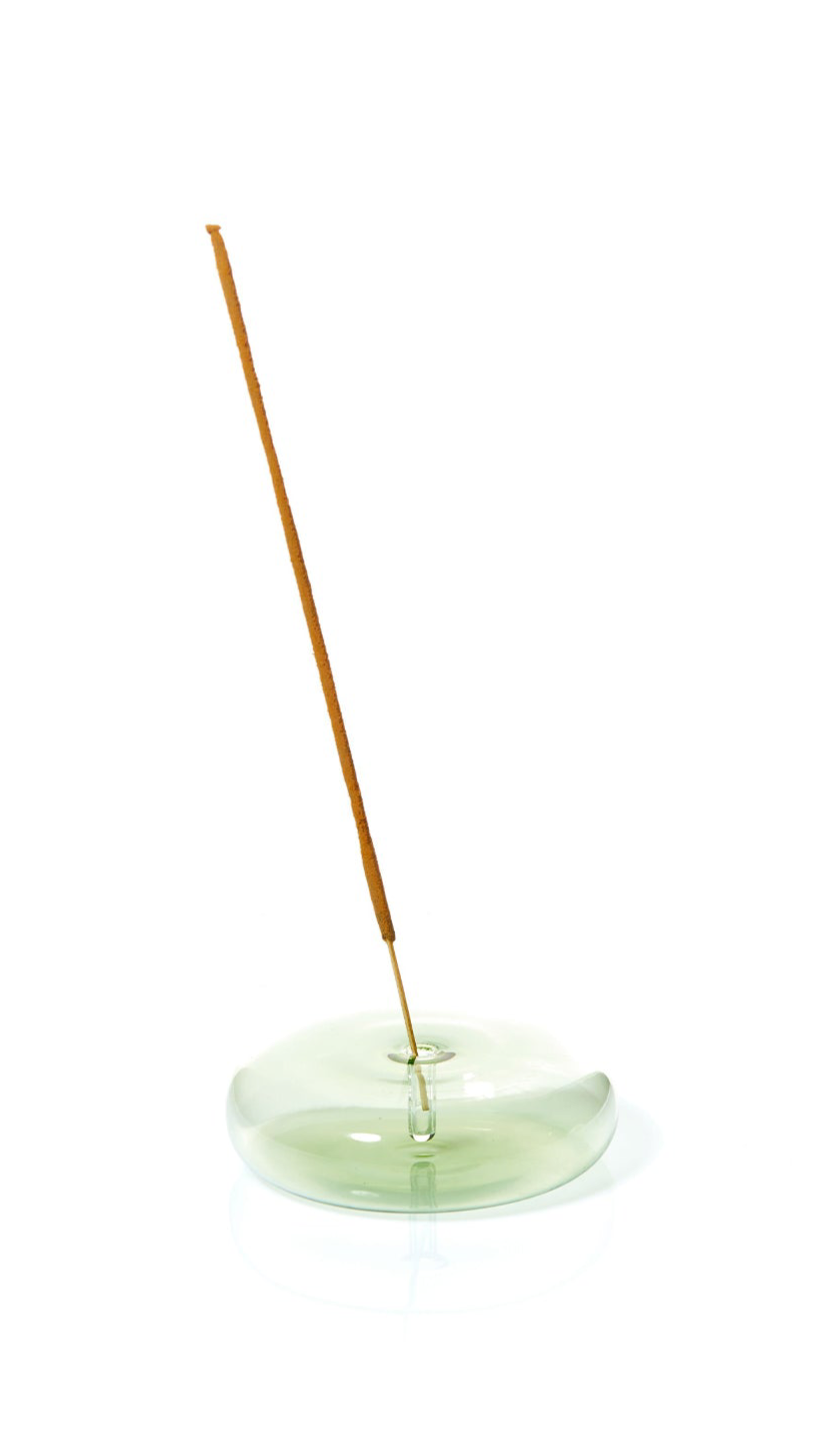 Glass Incense Holder – Dimple – Good Egg