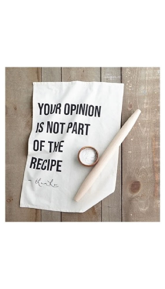 Your Opinion Tea Towel