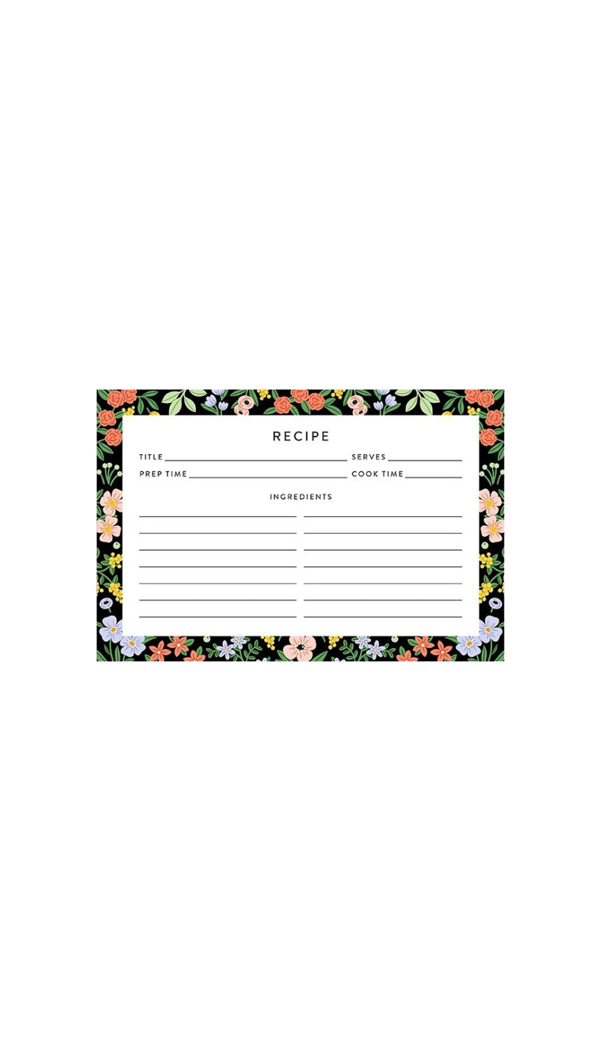 Recipe Cards