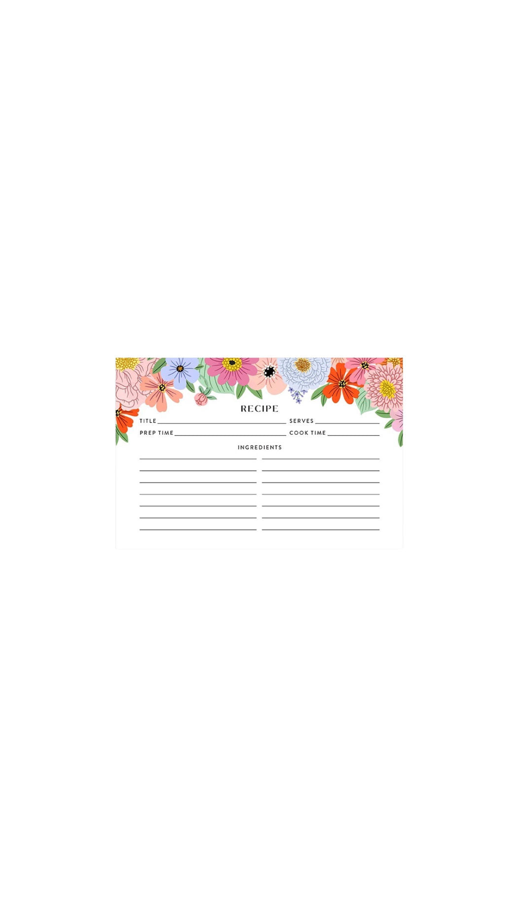 Recipe Cards