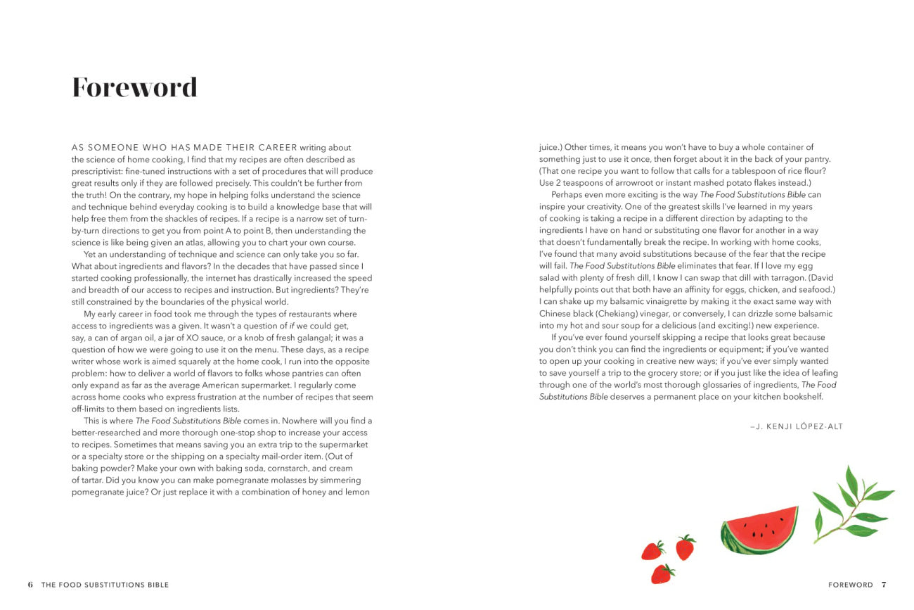The Food Substitutions Bible