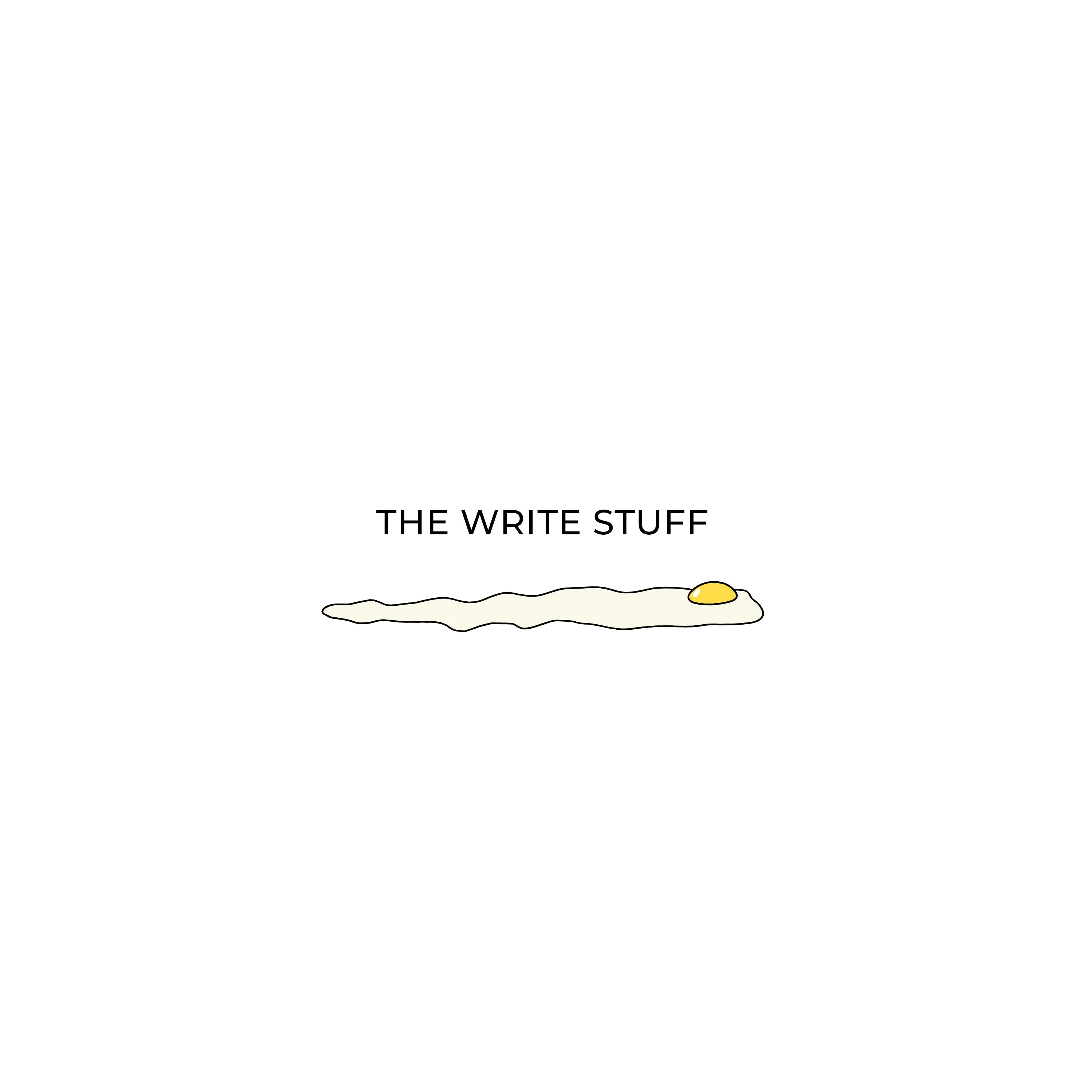 The Write Stuff