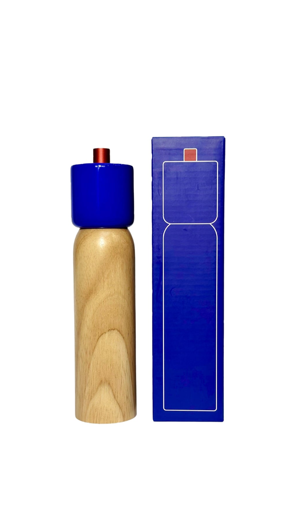 Salt & Pepper Grinder - Navy & Red