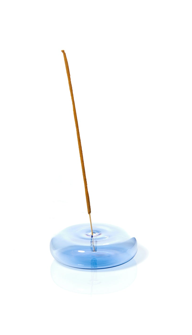 Glass Incense Holder – Dimple
