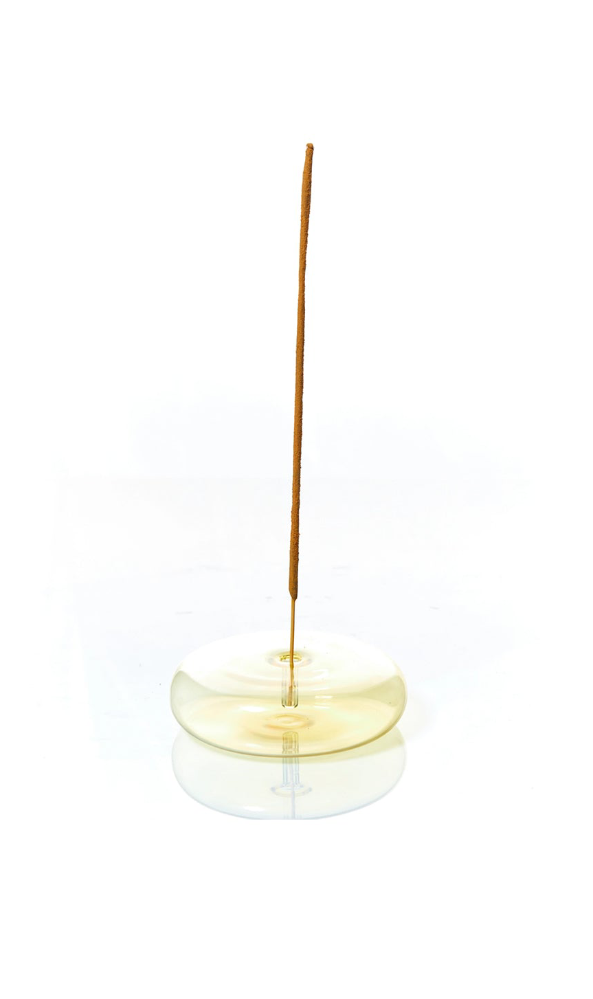 Glass Incense Holder – Dimple