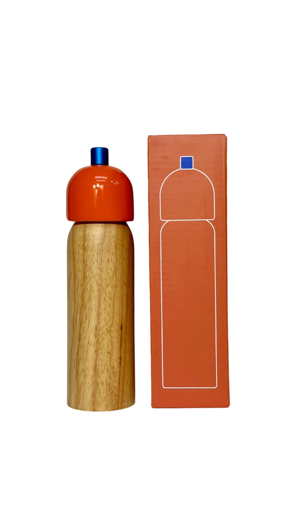 Salt & Pepper Grinder - Orange & Blue