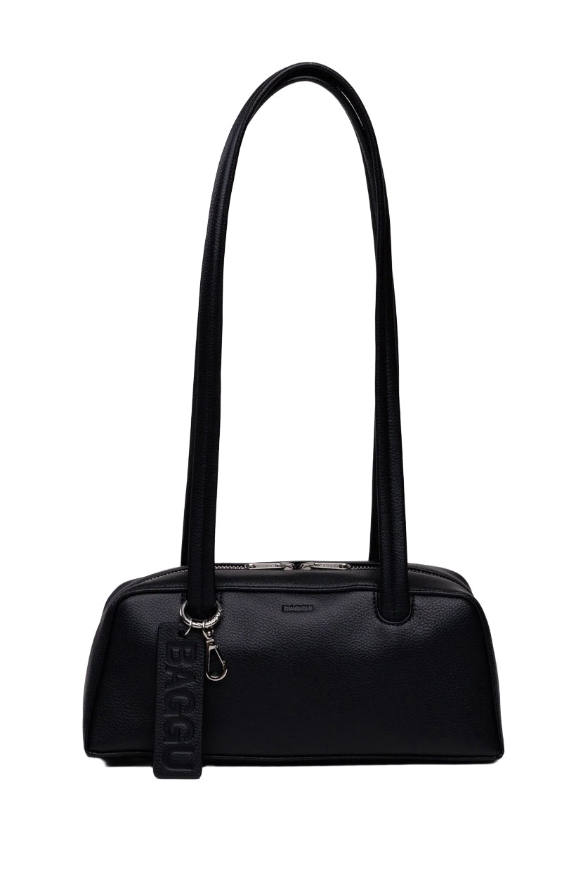 Small Recycled Leather Bowler Bag