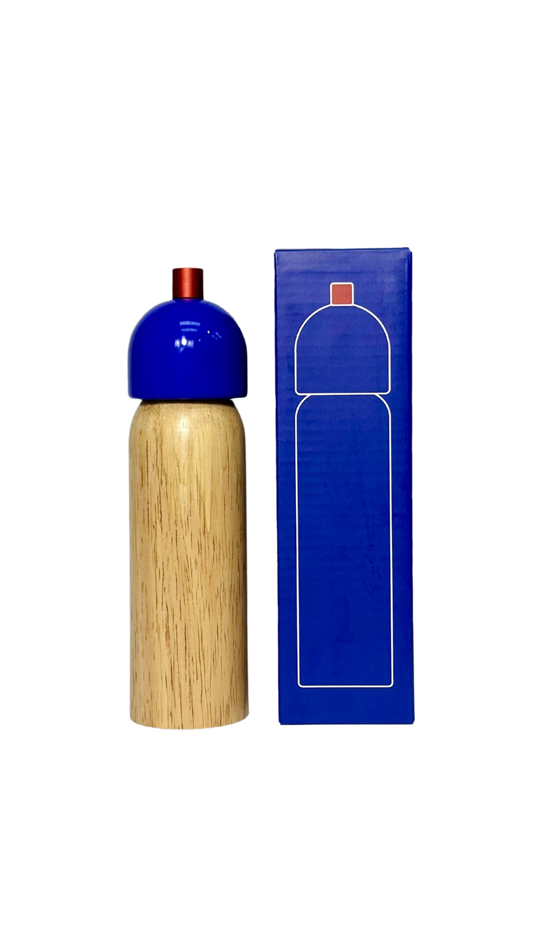 Salt & Pepper Grinder - Navy & Red