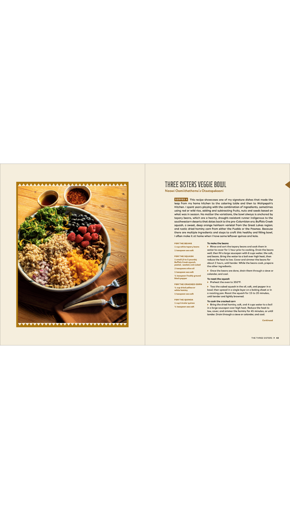 A Feather and a Fork