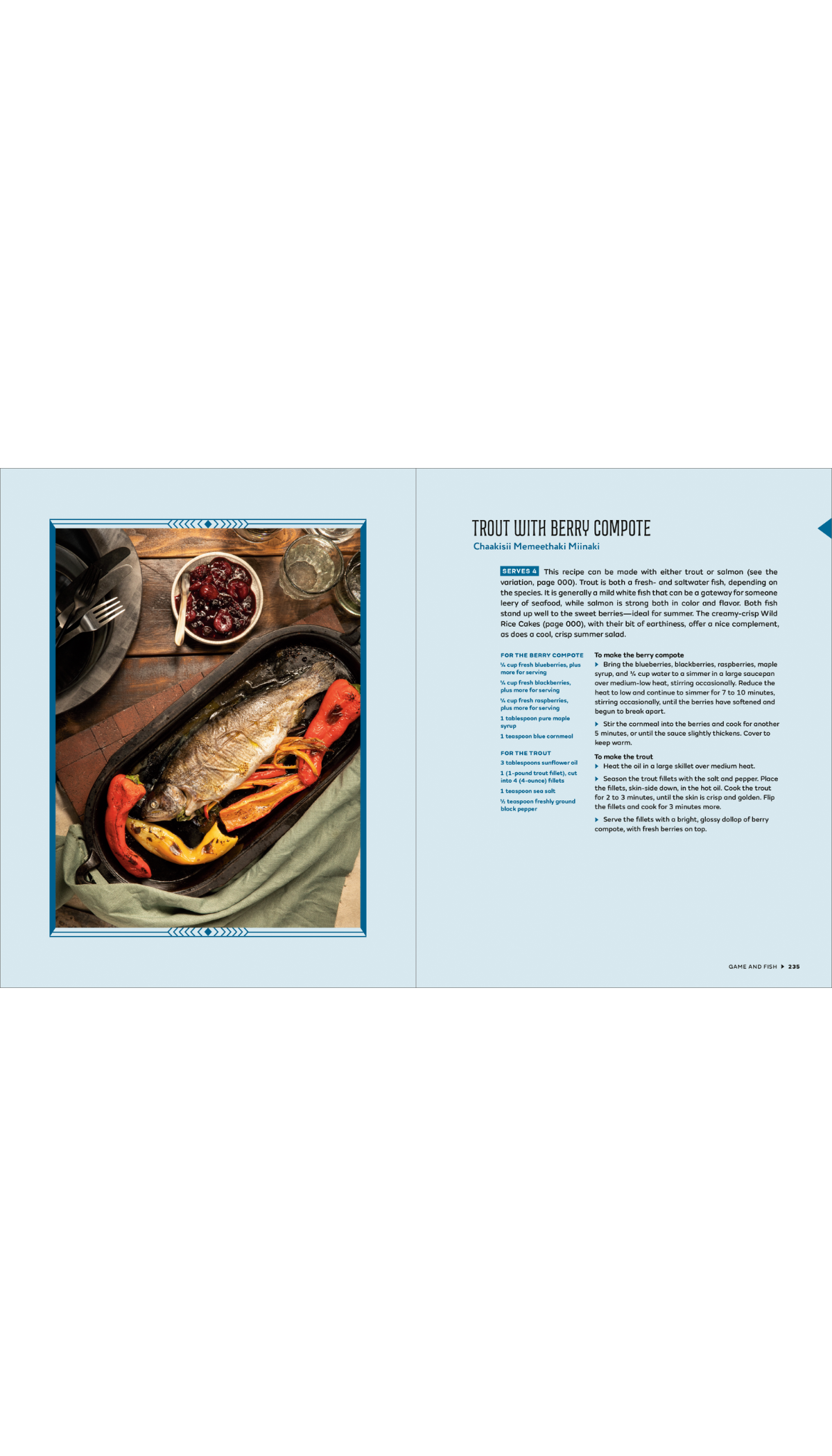 A Feather and a Fork