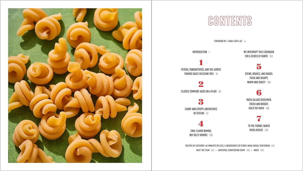 Pastables Menu Anything's Pastable: 81 Inventive Pasta Recipes for Saucy People | Good Egg