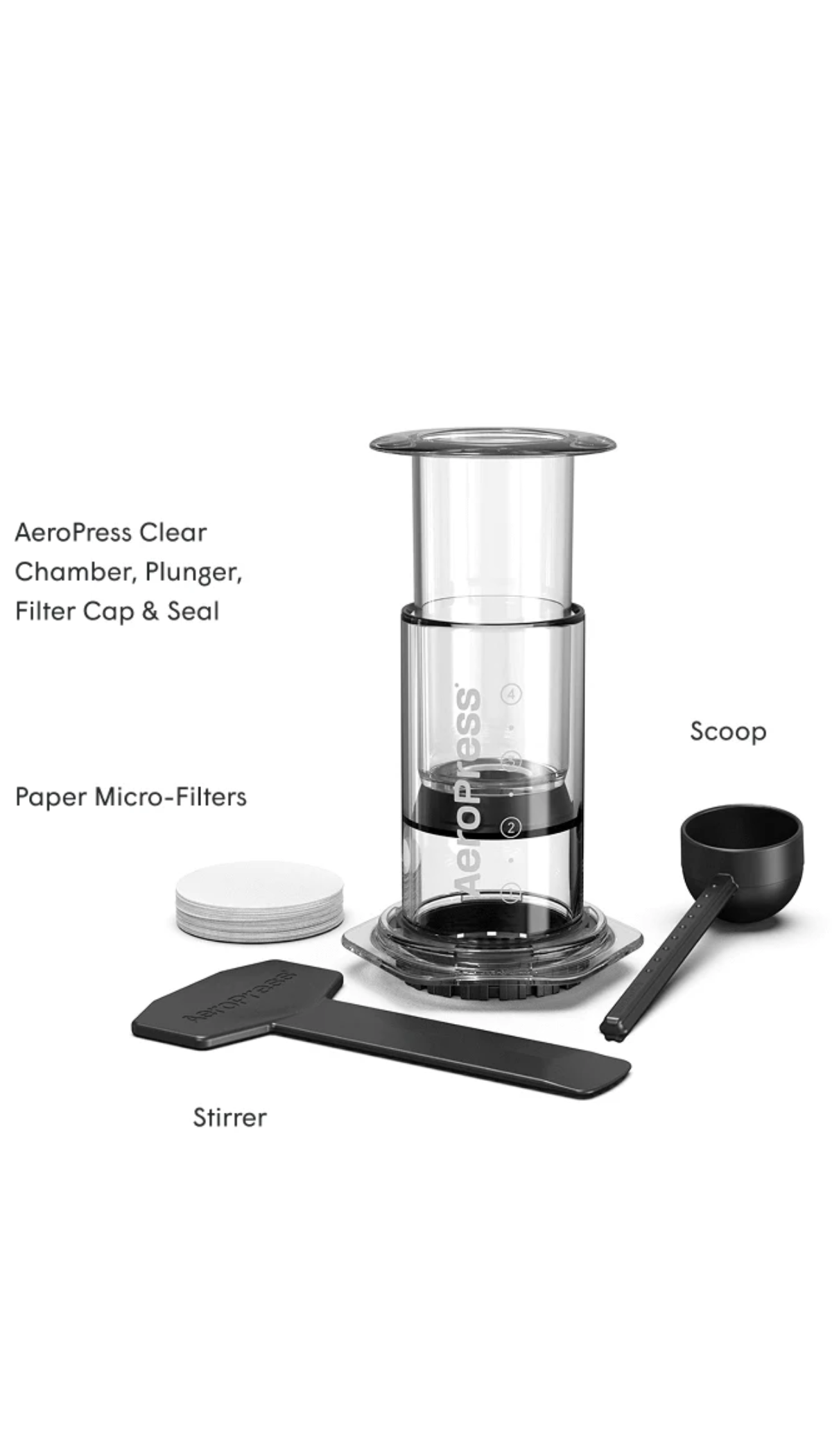 AeroPress Clear Coffee Maker