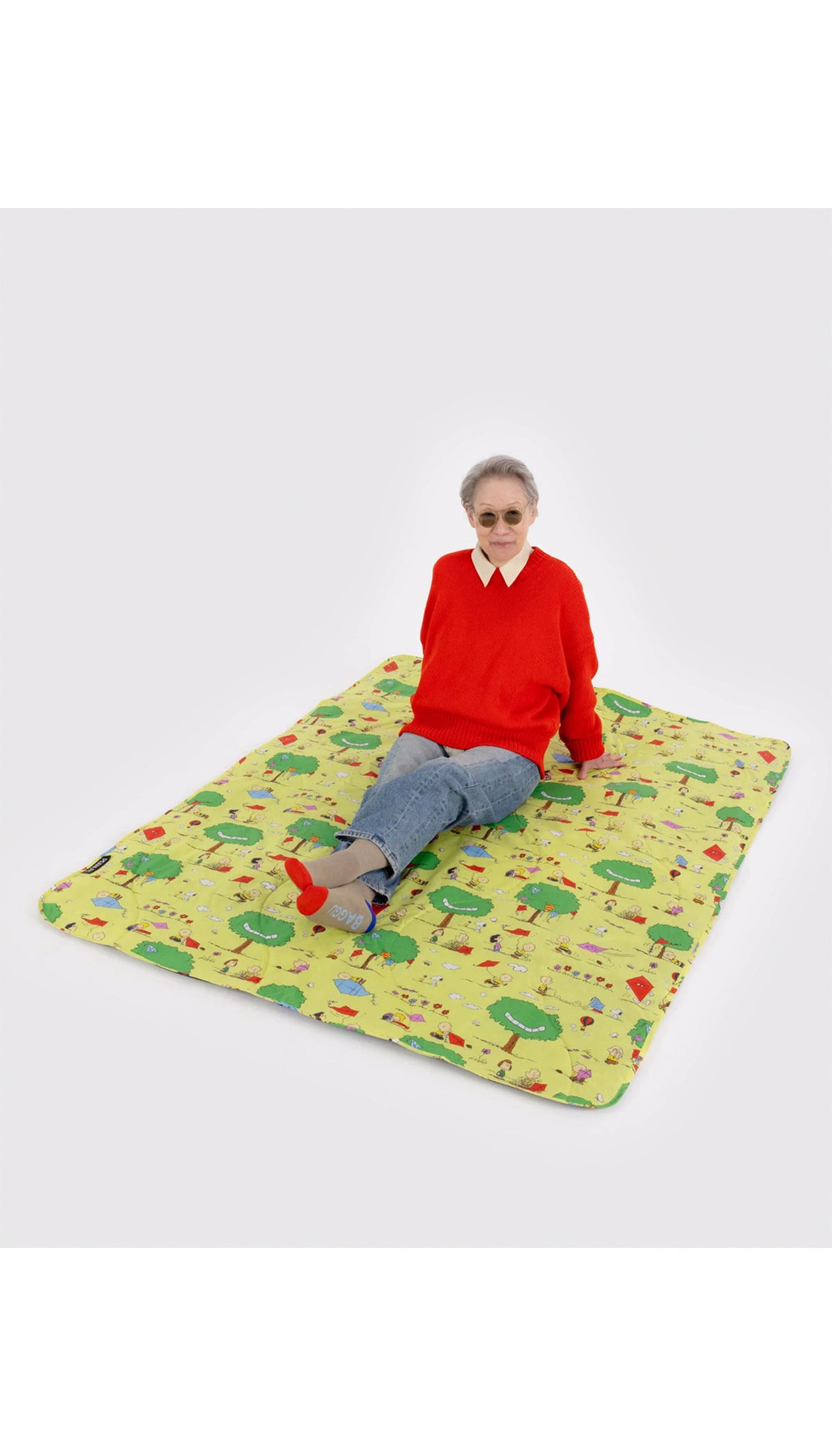 BAGGU X PEANUTS: Puffy Picnic Blanket