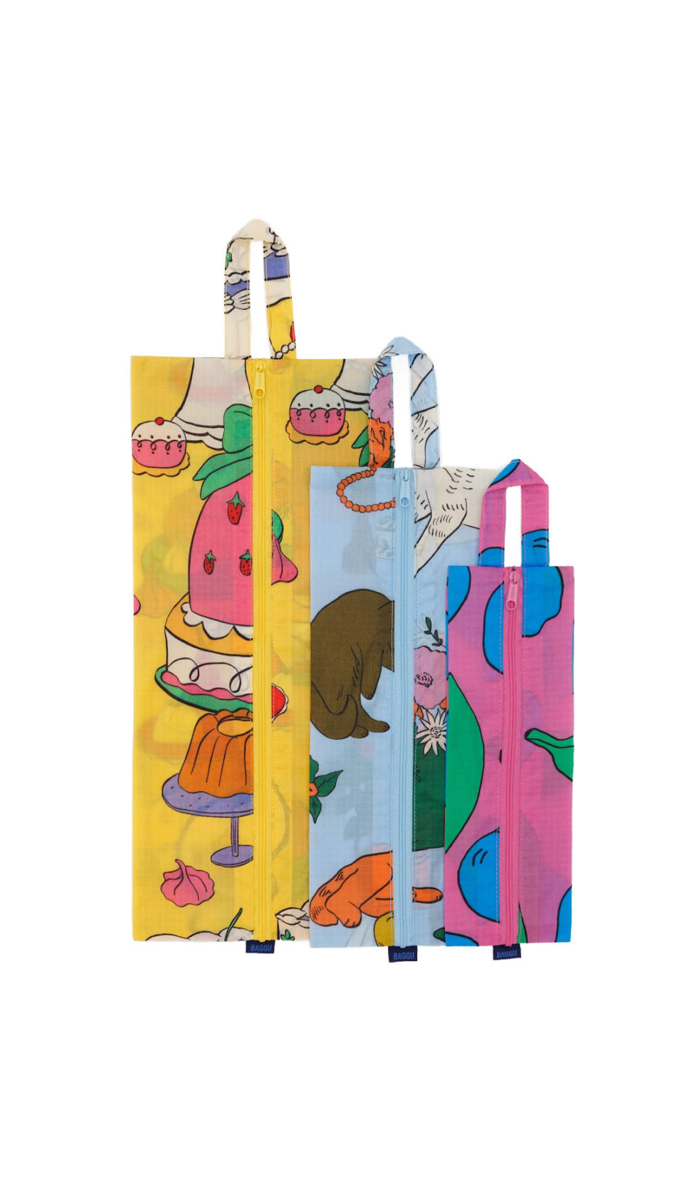 BAGGU 3D Zip Set - Yarn Harbor