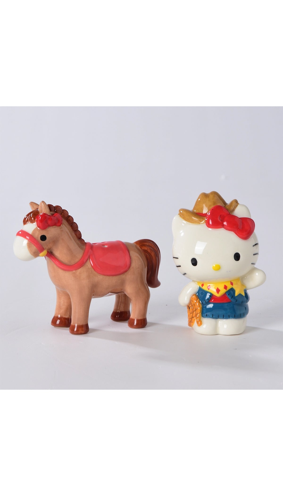 Hello Kitty Cowgirl Salt & Pepper Set