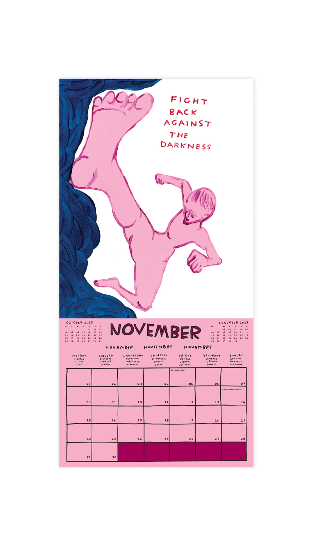 David Shrigley 2027 Calendar