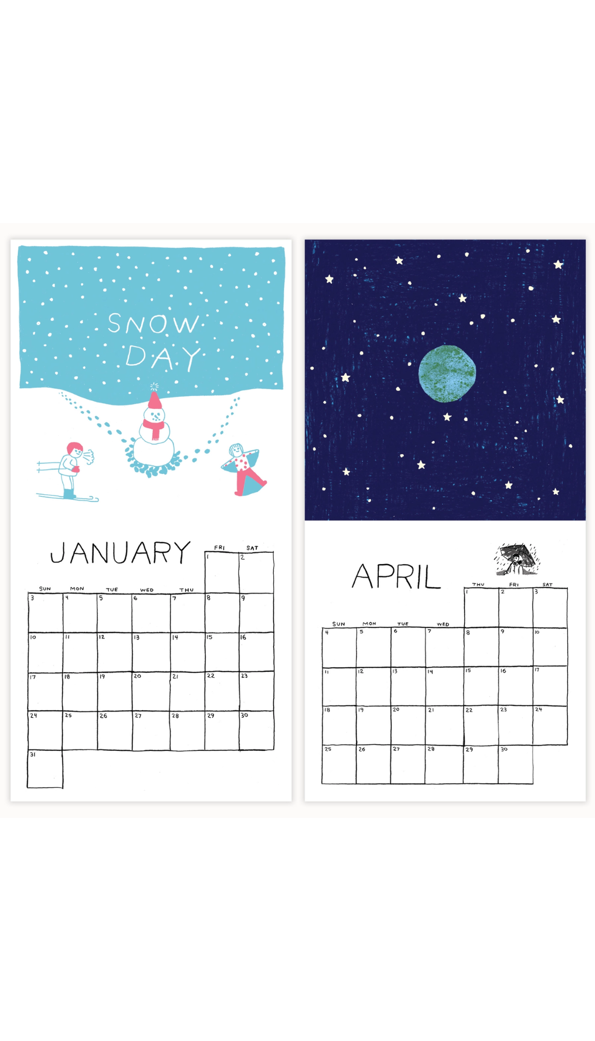 Hiller Goodspeed's 2027 Calendar