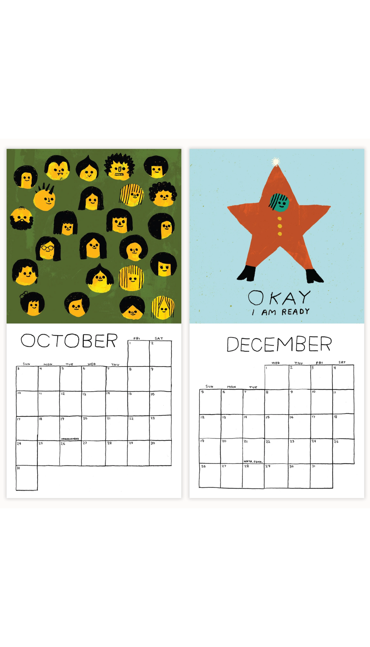 Hiller Goodspeed's 2027 Calendar