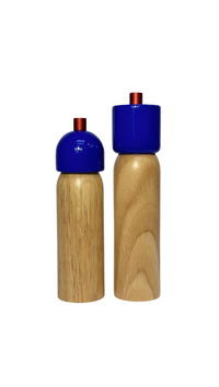 Salt & Pepper Grinder - Navy & Red