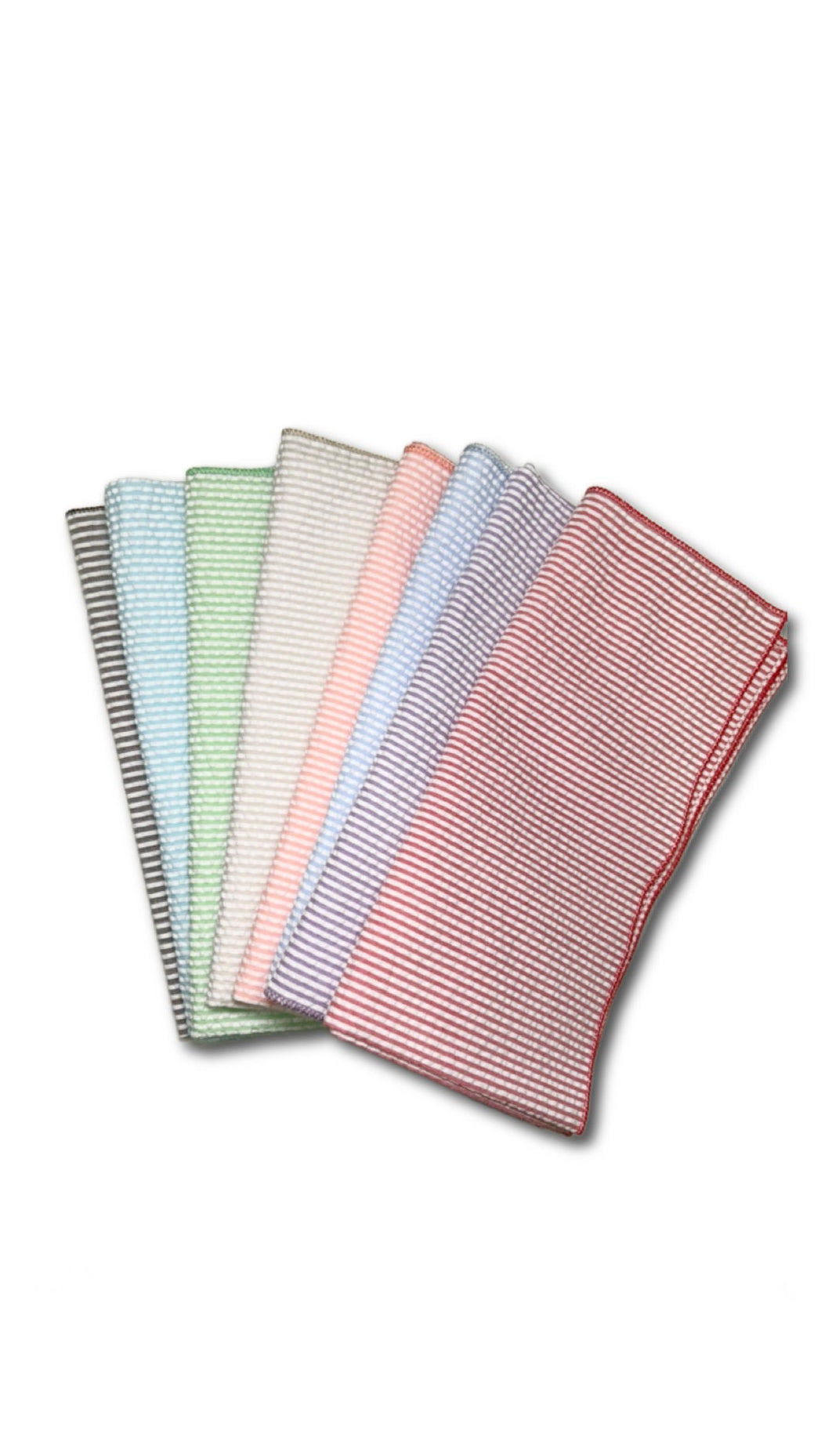 Seersucker Cloth Napkin Set