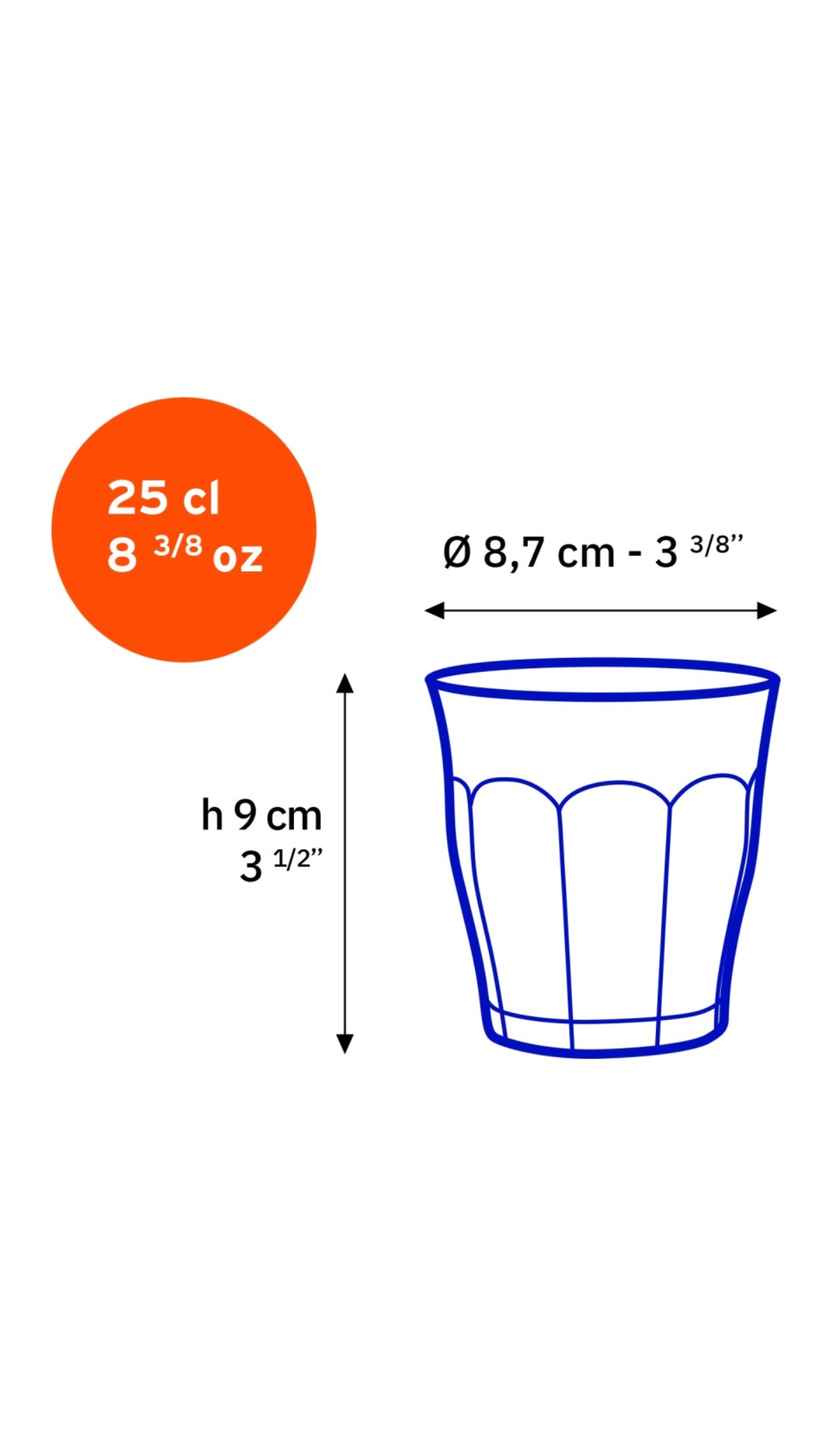 Picardie Tumbler 4-PACK