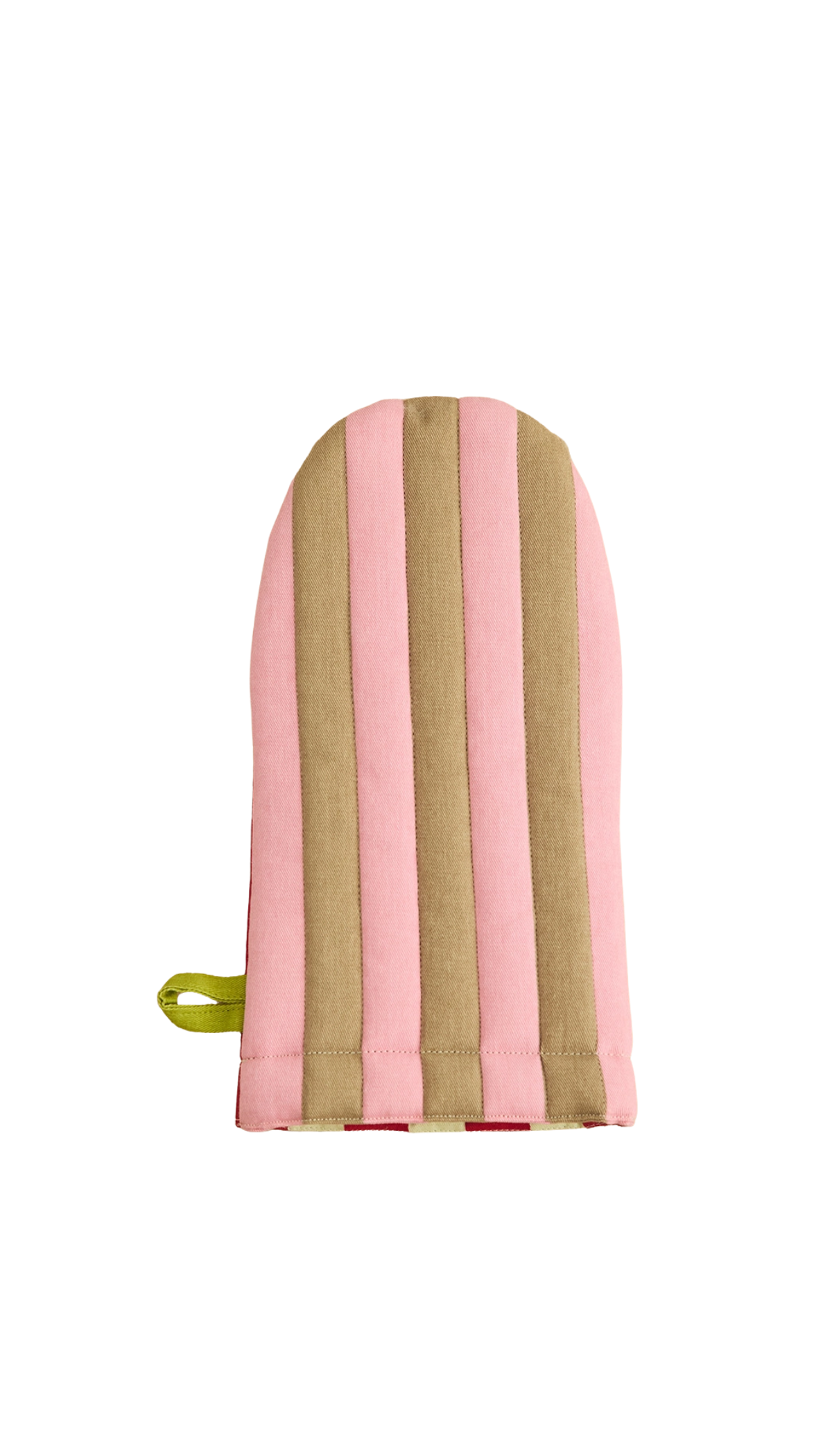 Striped Oven Mitt