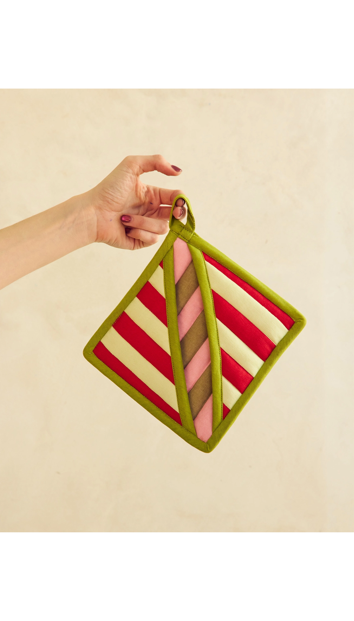 Striped Pot Holder