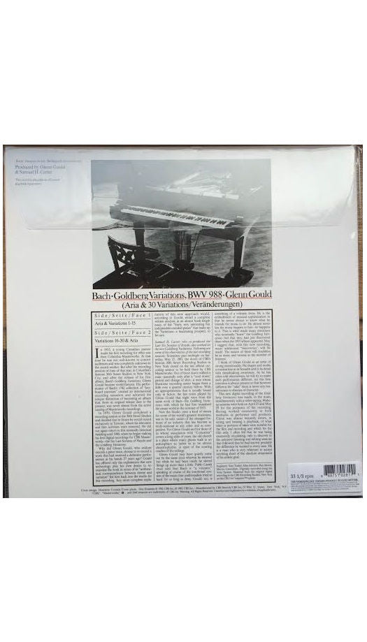 Bach: The Goldberg Variations, 1981