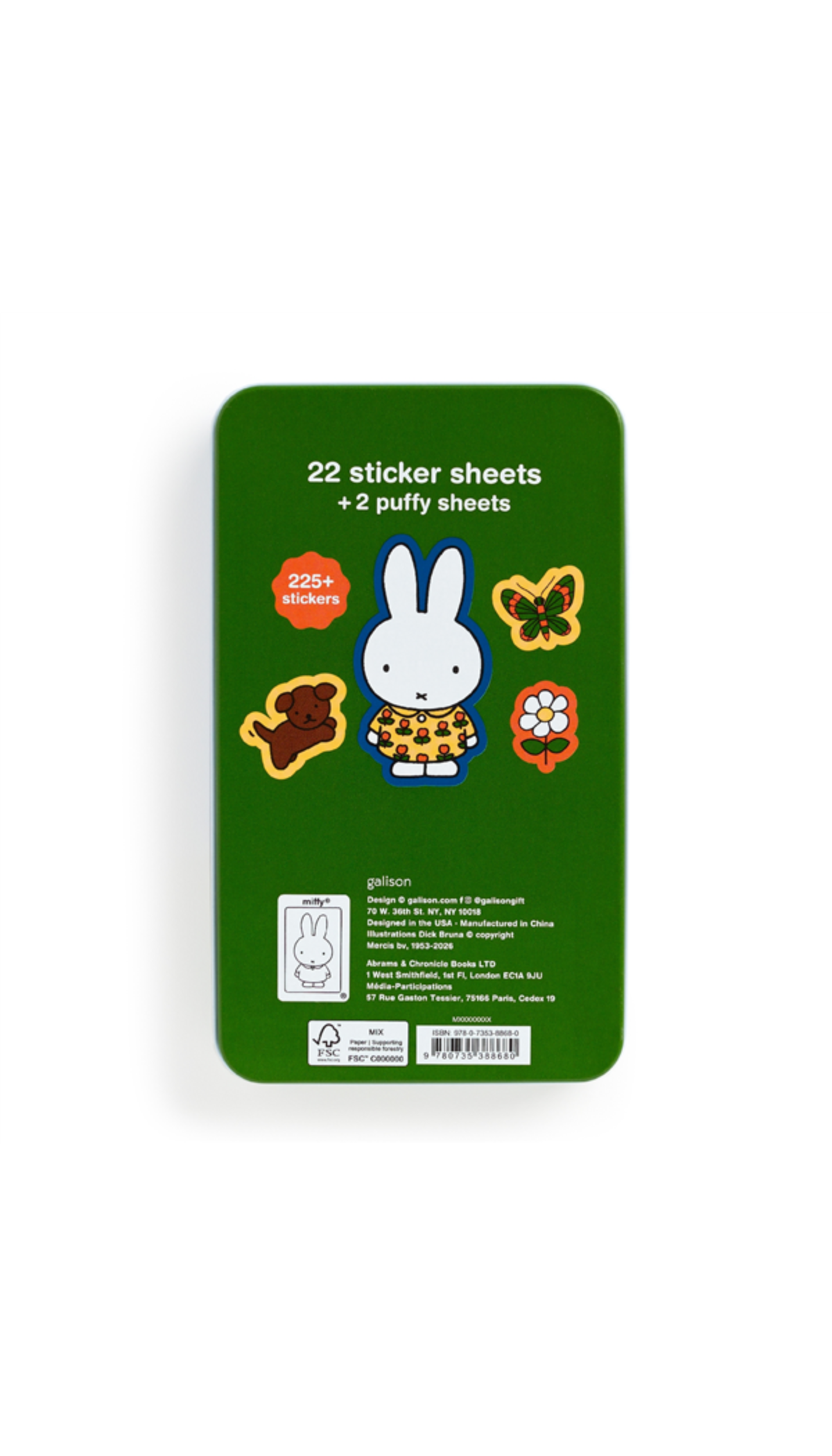 Miffy Sticker Tin