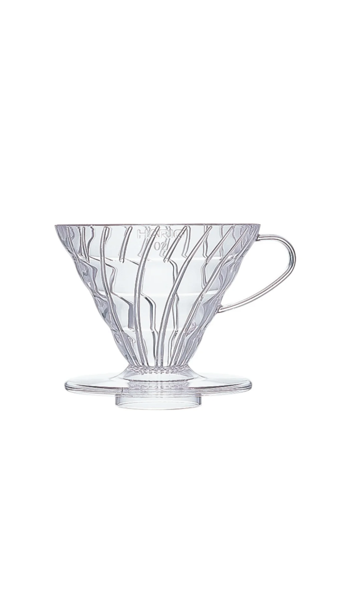 V60-02 Translucent Plastic Dripper