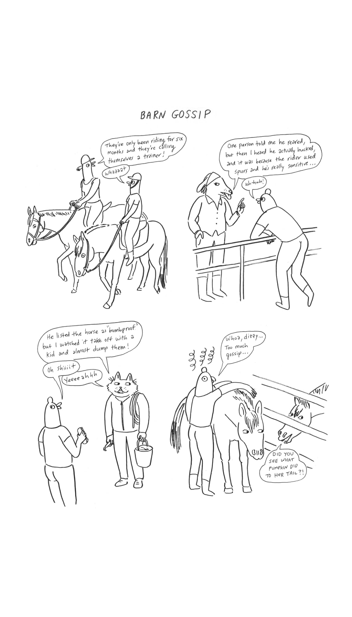 I Can't Stop Thinking About Horses and Sex