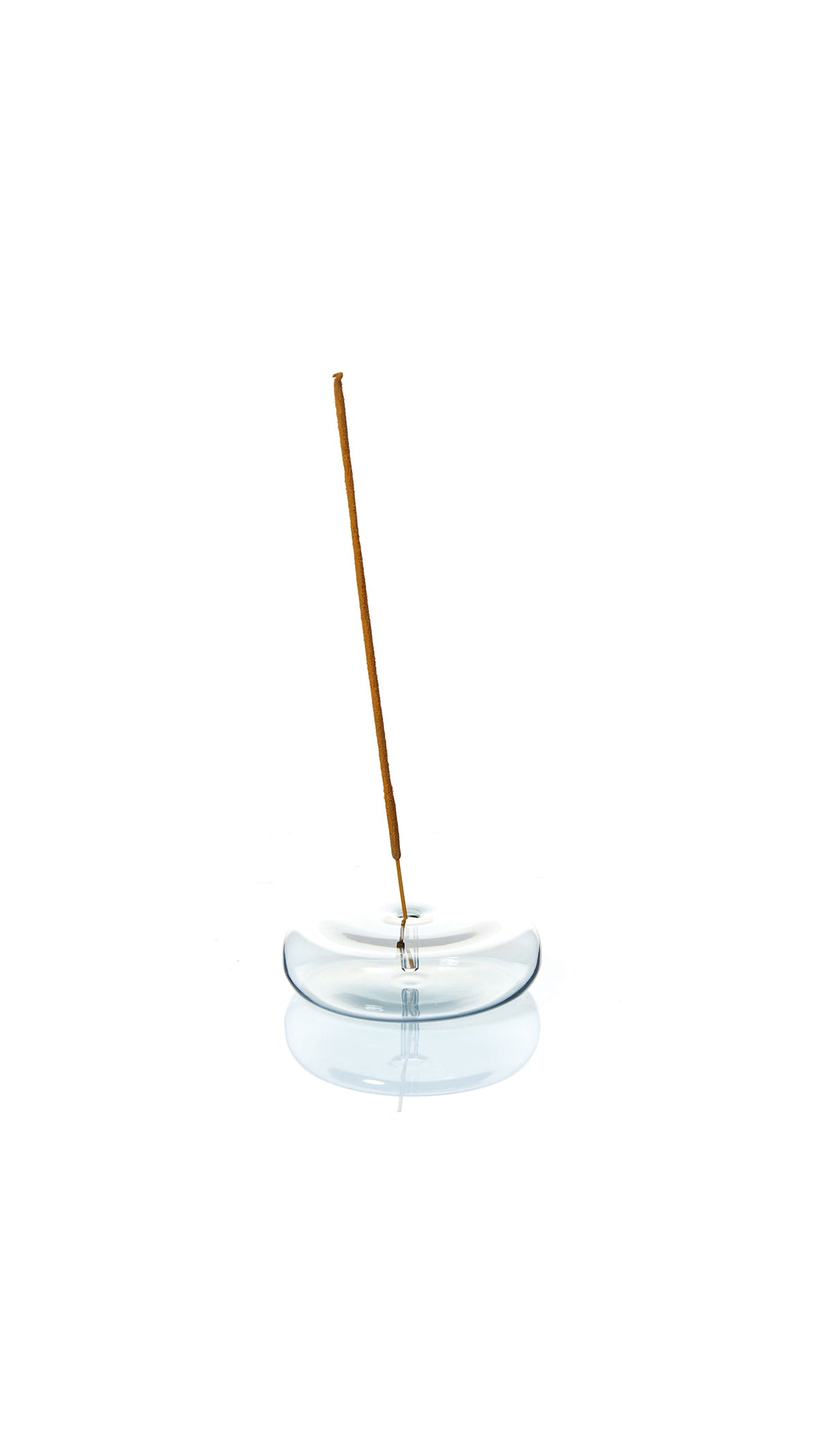 Hand Blown Glass Incense Holder – Dimple