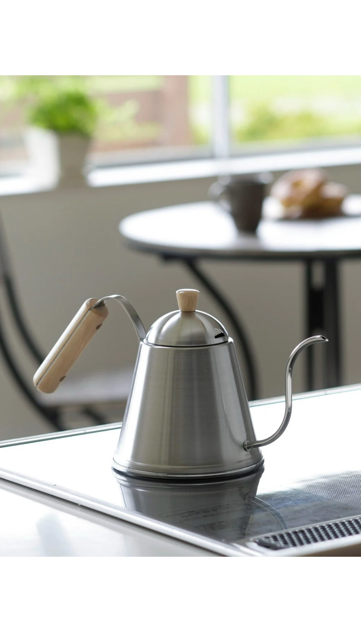 KOGU ITTEKI Pour-Over Kettle (w/ wooden handle) (700ml/23.67oz) - Thumbnail 4