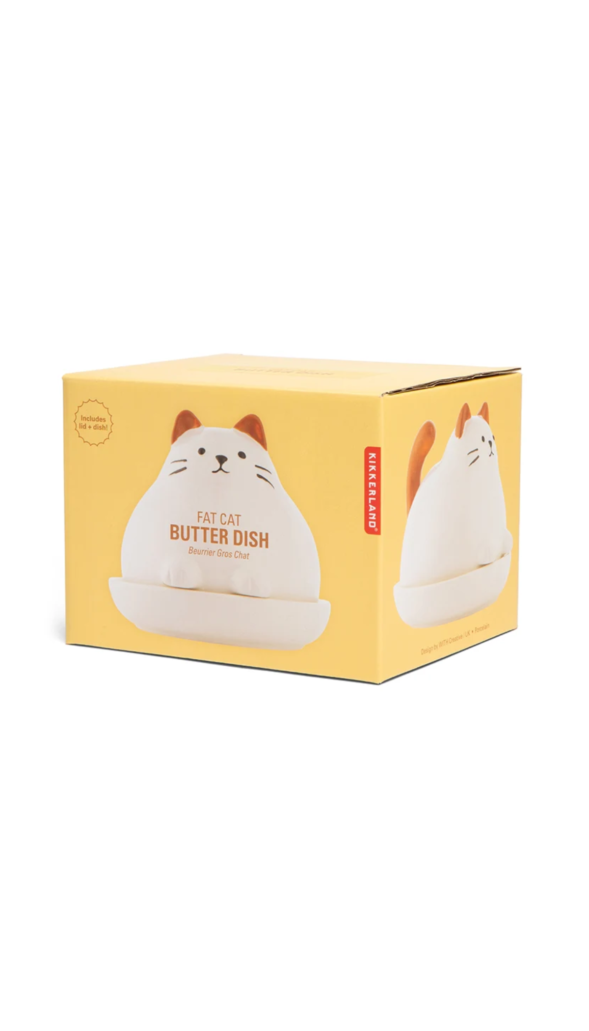 Cat Butter Dish