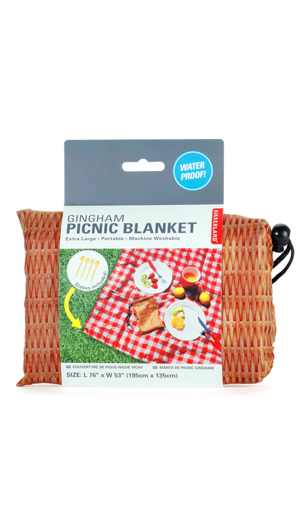 Gingham Picnic Blanket