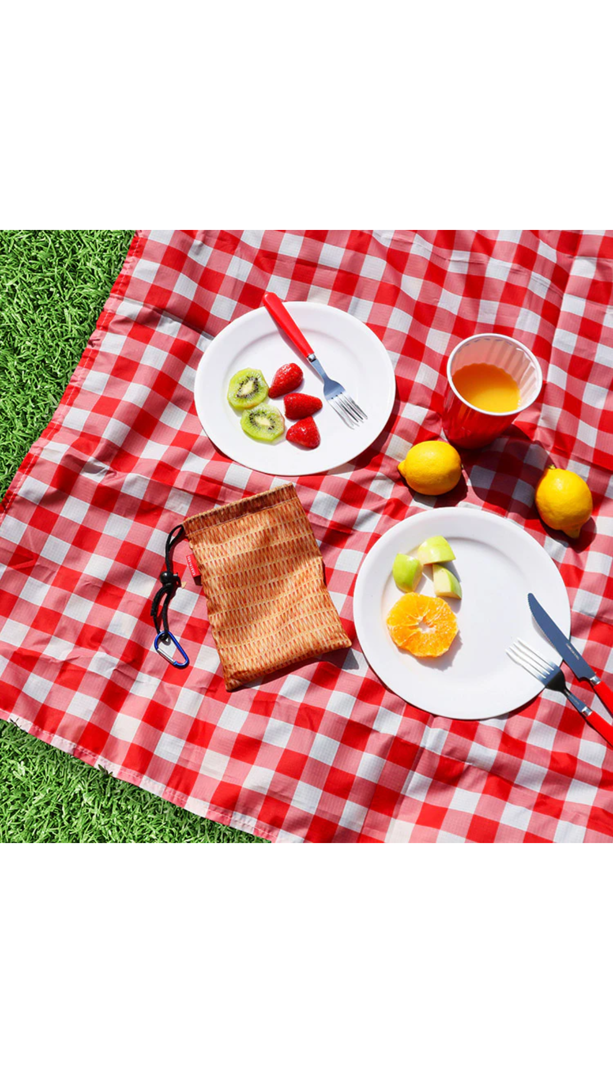 Gingham Picnic Blanket