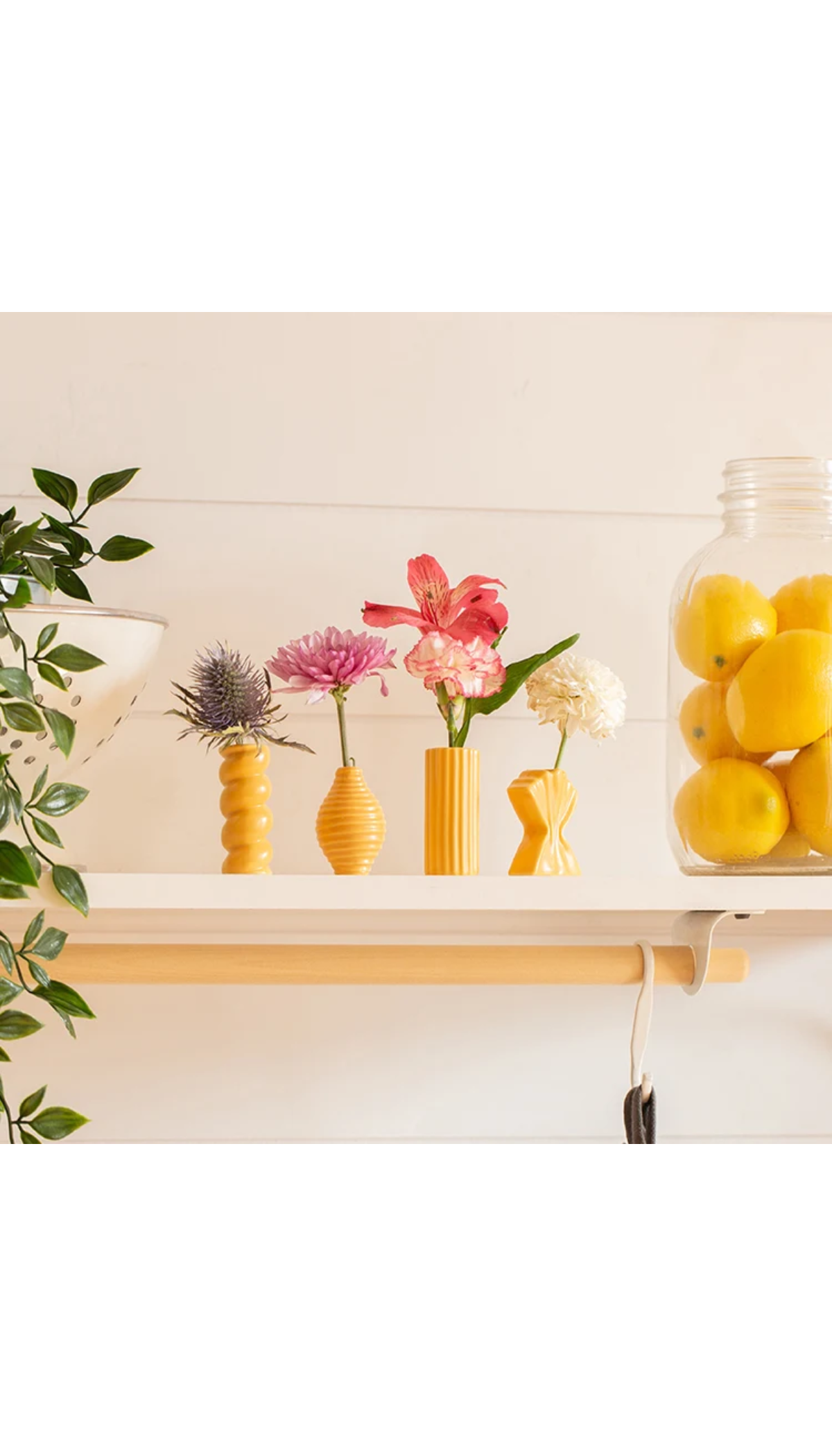 Pasta Bud Vases