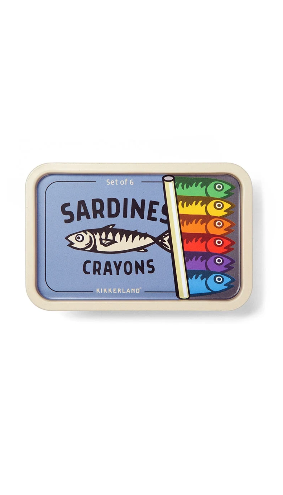 Sardine Crayon Set
