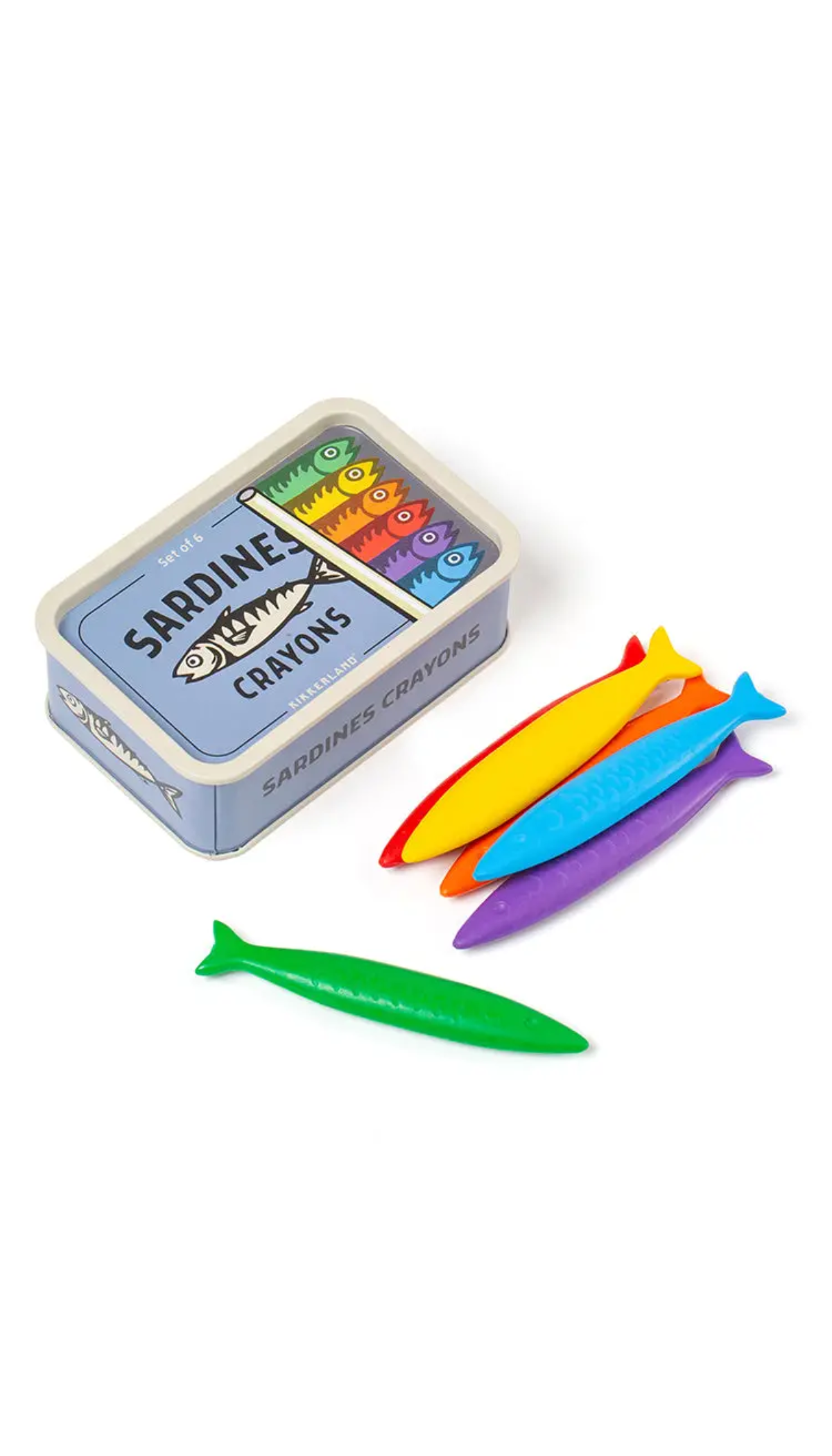 Sardine Crayon Set