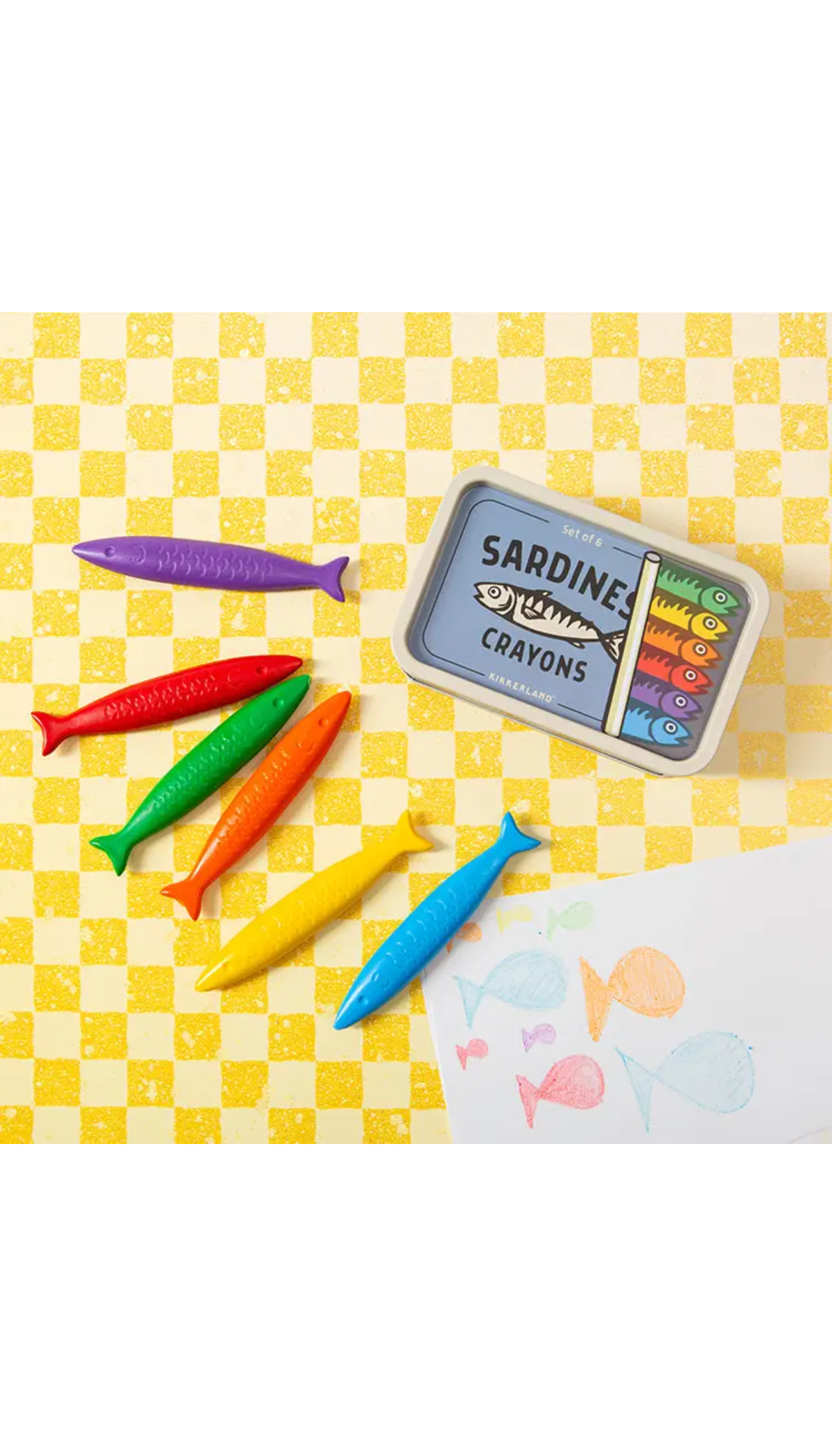 Sardine Crayon Set