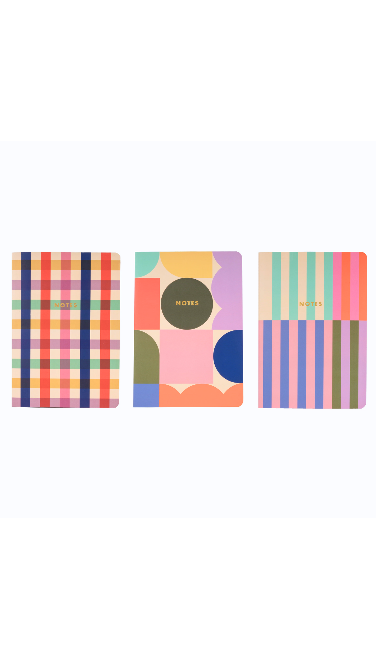 Set of 3 A5 Notebooks