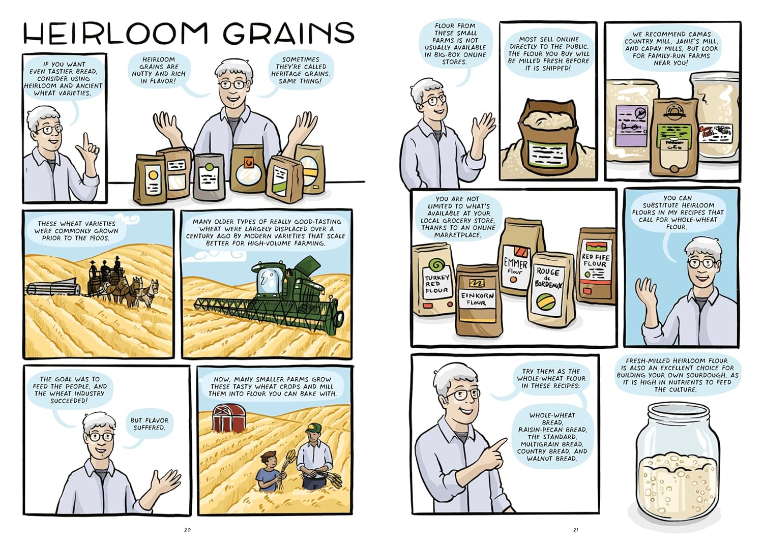 Let's Make Bread! A Comic Book Cookbook