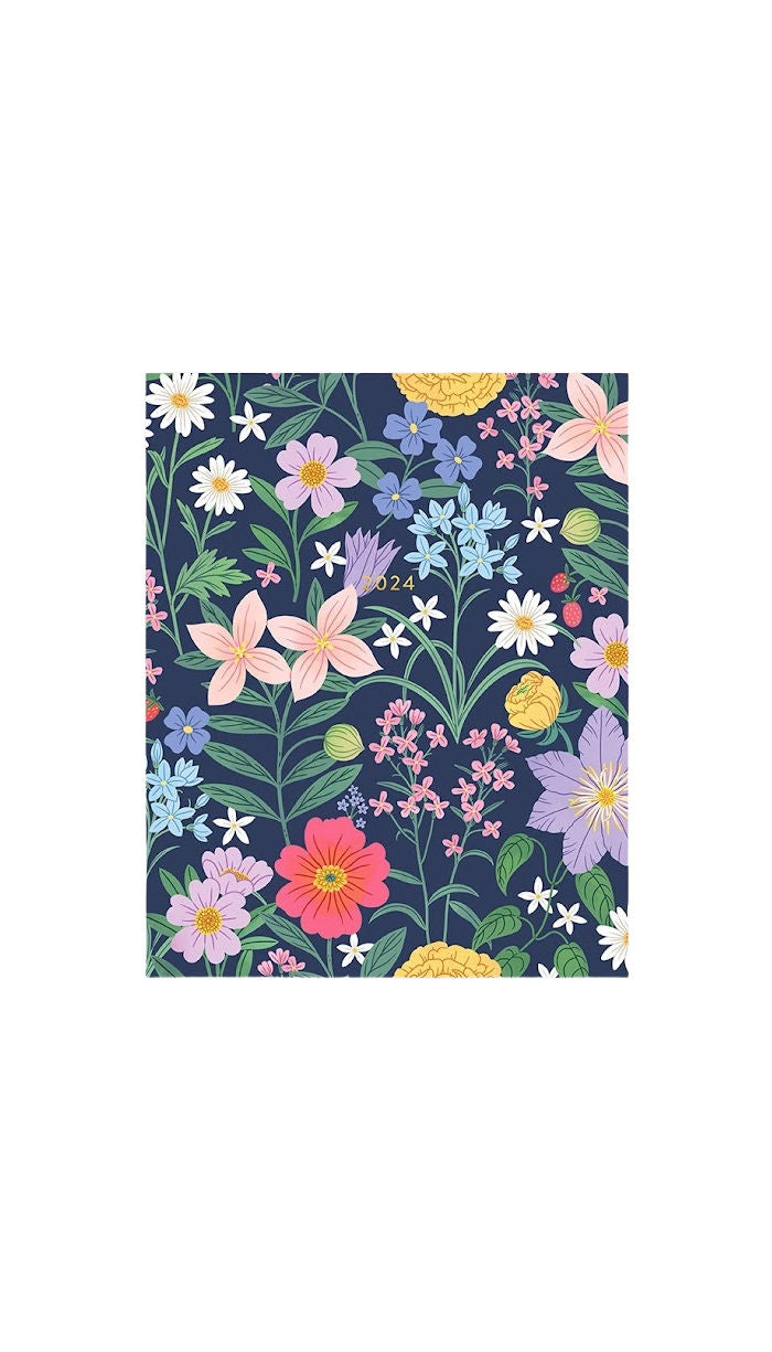 Willa Floral 2024 Monthly Planner