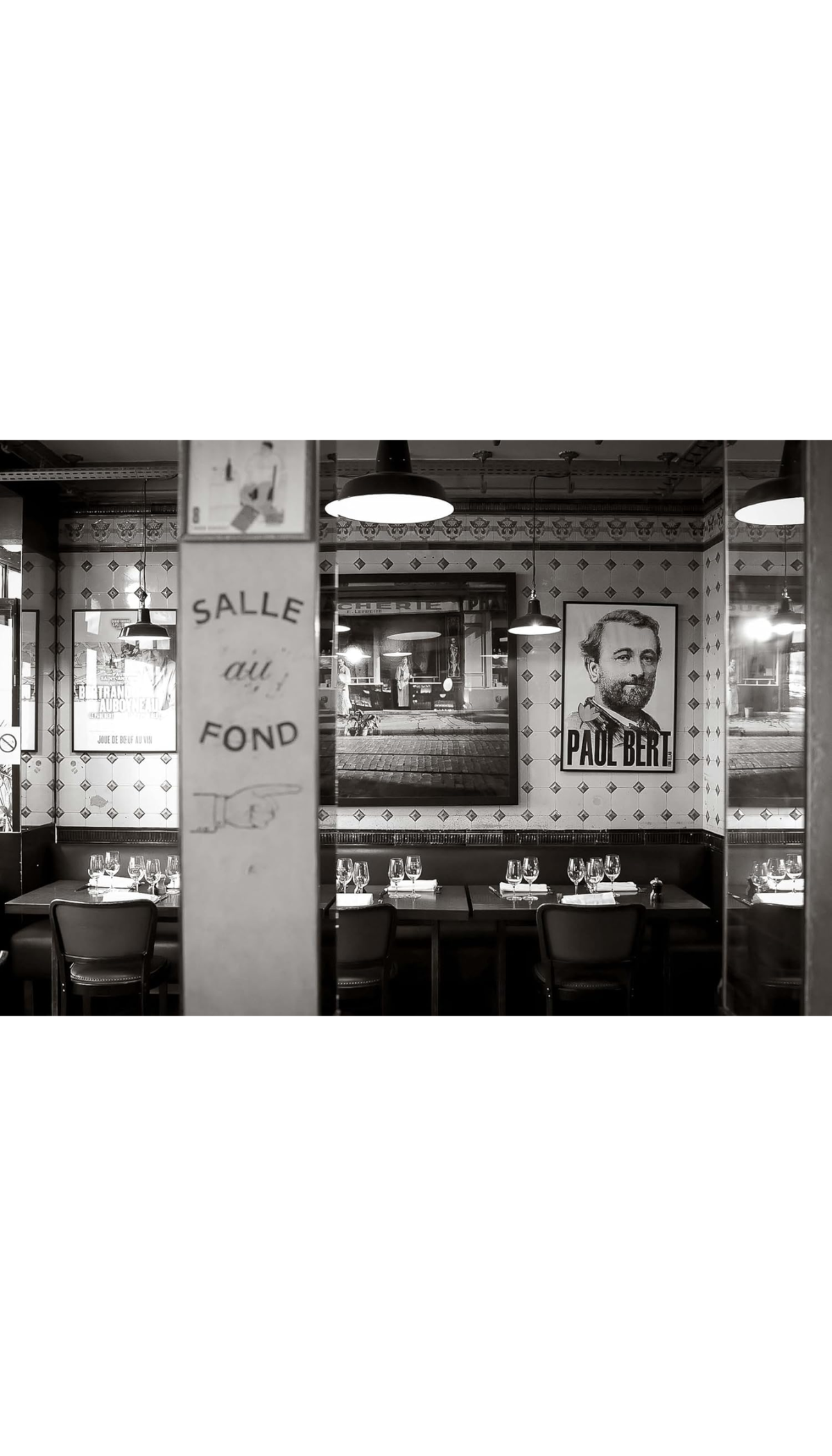 Le Bistrot Paul Bert / COMING NOV. 4TH!