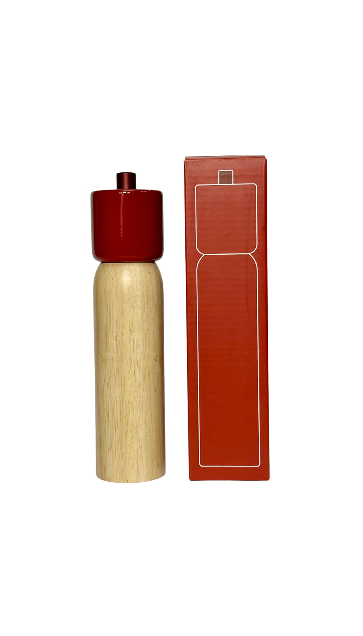 Salt & Pepper Grinder - Red & Red