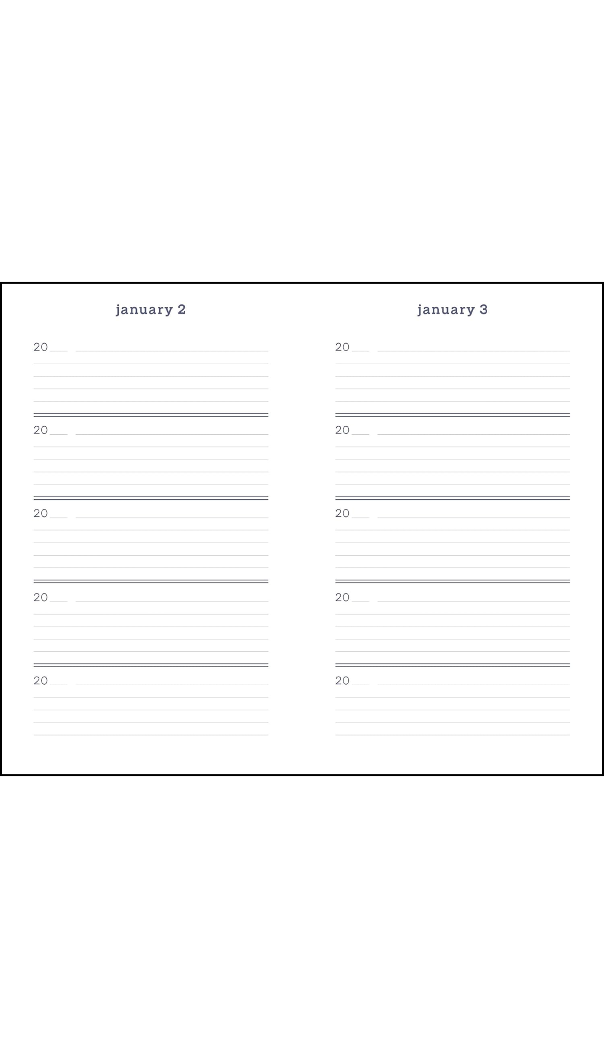 Marimekko One Line a Day Journal