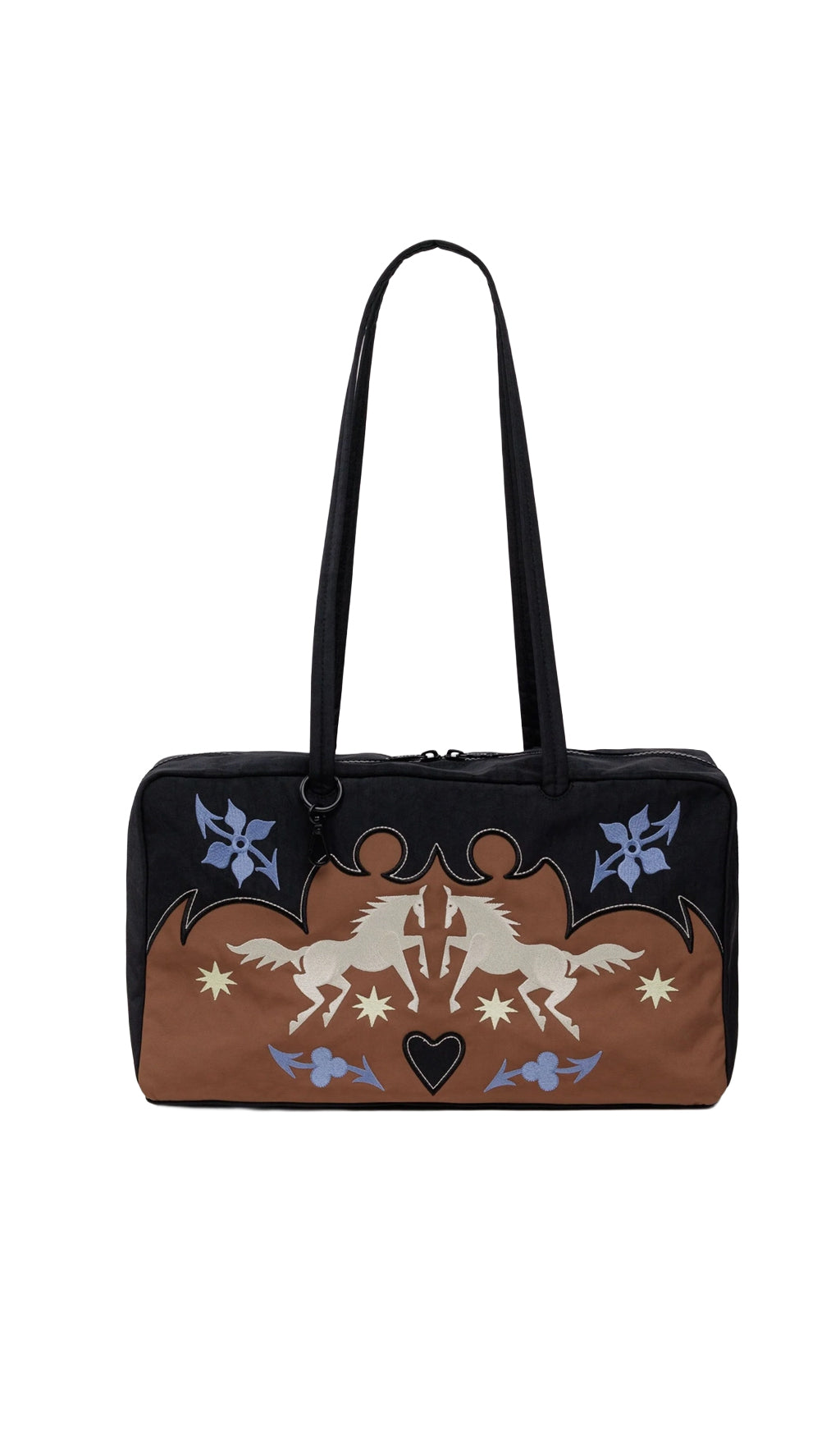 Medium Nylon Bowler Bag