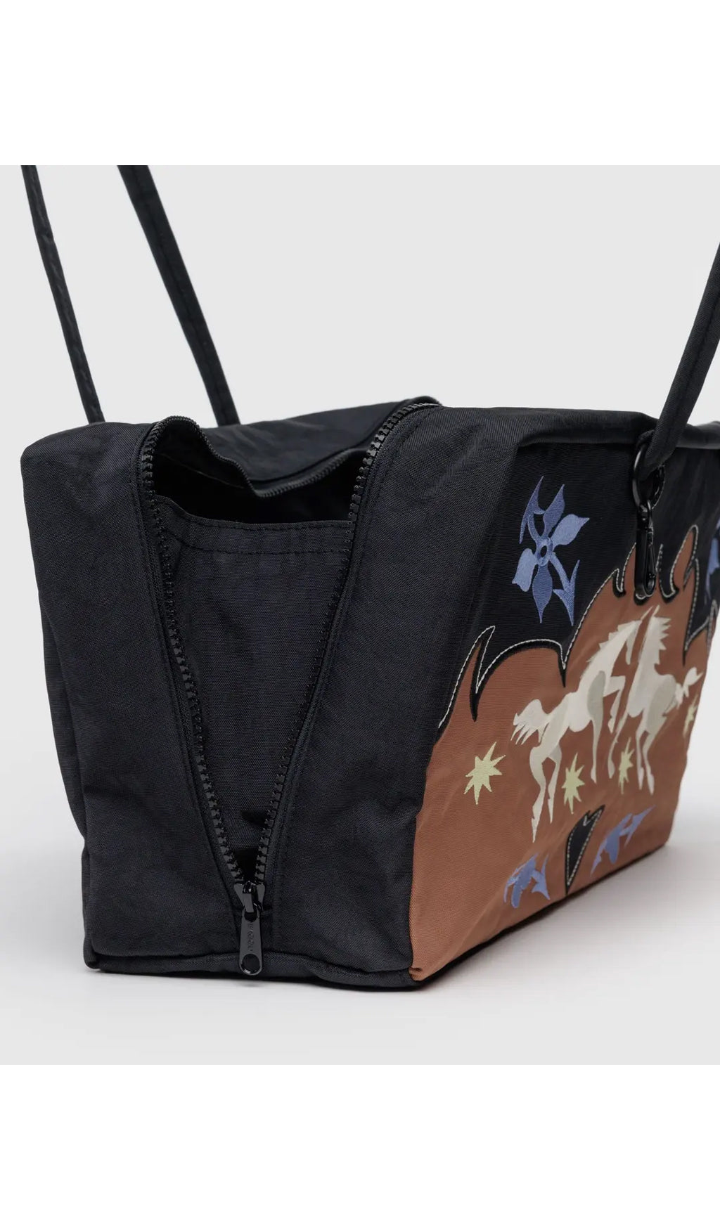 Medium Nylon Bowler Bag